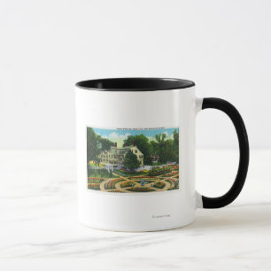 Taza Cuerdas conmemorativas y opinión de jardines