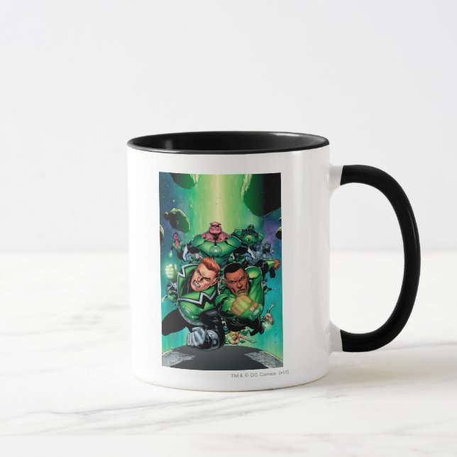Taza Cuerpo de Linternas Verdes (Derecha)