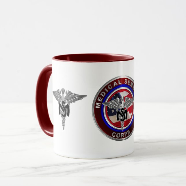 Taza Cuerpo de Servicios Médicos (Anverso izquierdo)