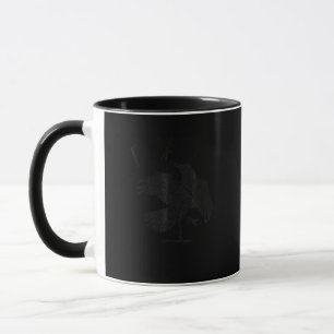 Taza Cuervo, F-Caw-F Ave Divertida Estética Casual