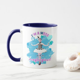 Taza Cuesta que soy una bailarina de Mess y Masterpiece