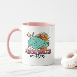 Taza Cuestiones de salud mental