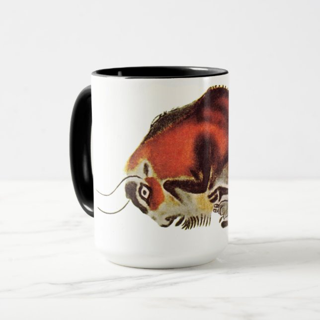Taza Cuevas de Bison Altamira (Anverso izquierdo)