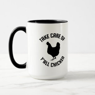 Taza cuida todo el pollo