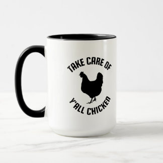 Taza cuida todo el pollo
