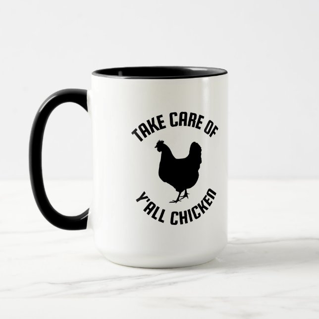 Taza cuida todo el pollo (Izquierda)
