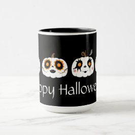 Taza Cuidada calabazas de Halloween Mug
