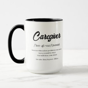 Taza Cuidador de Propiedades Divertido Feliz Día del