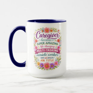 Taza Cuidador de Propiedades Divertido Feliz Día del