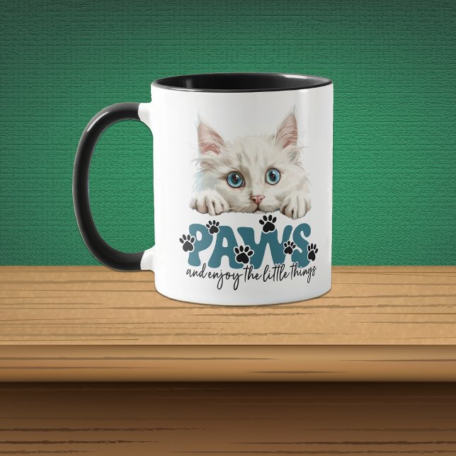 Taza Cuidados kilos blancos para jugar y disfrutar (Subido por el creador)