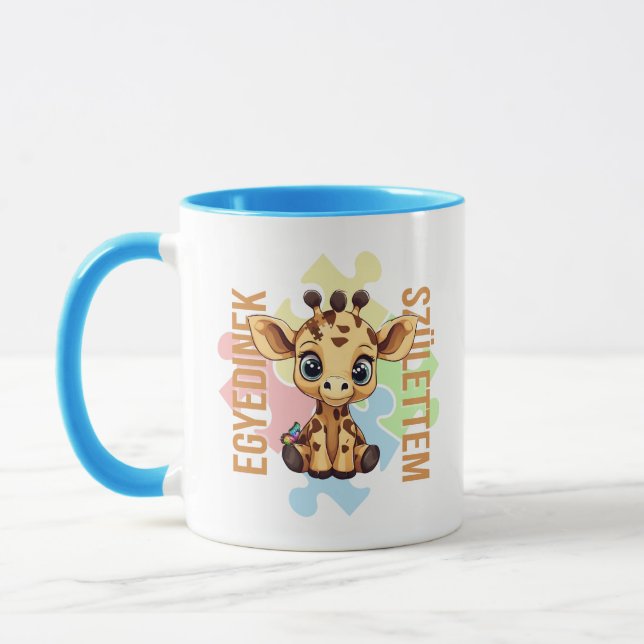 Taza Cuki affirmációk | SNI Zsiráf | Egyedinek (Izquierda)