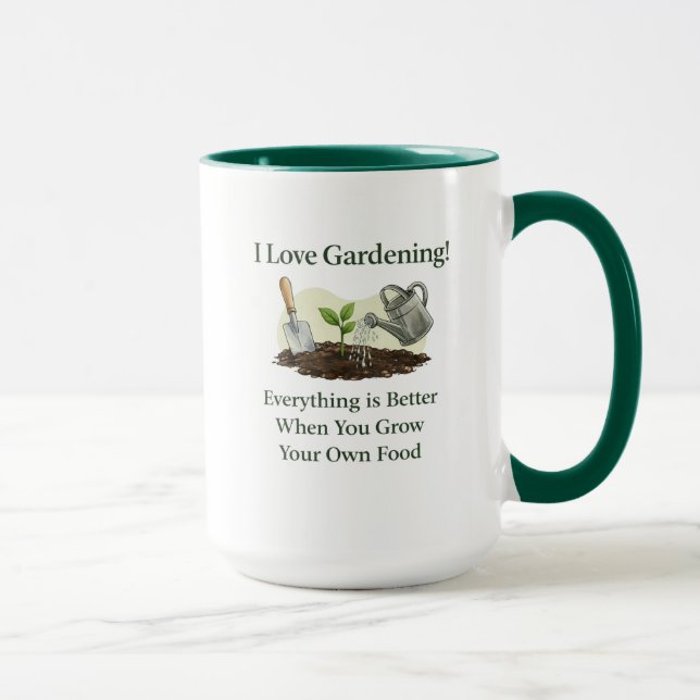 Taza Cultiva tus Propios Alimentos (Derecha)
