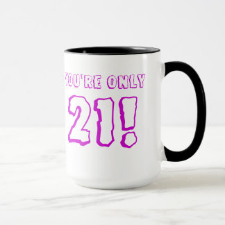 Taza Cumpleaños 21 (Púrpura)