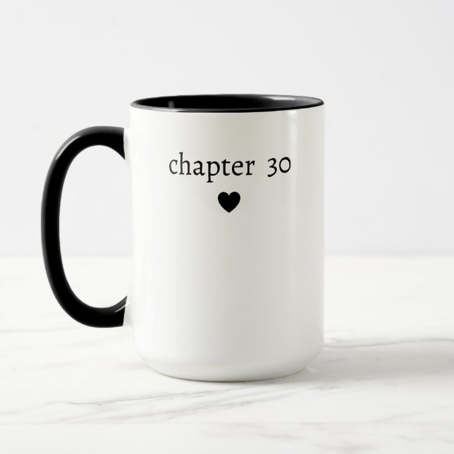 Taza Cumpleaños 30 personalizado (Izquierda)