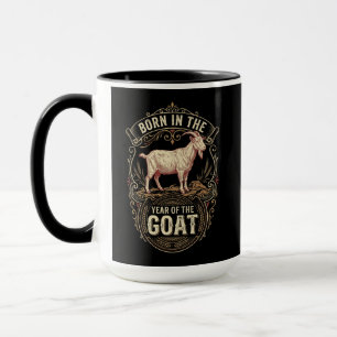 Taza Cumpleaños Cabra de Fuego 2027 Año de la Cabr
