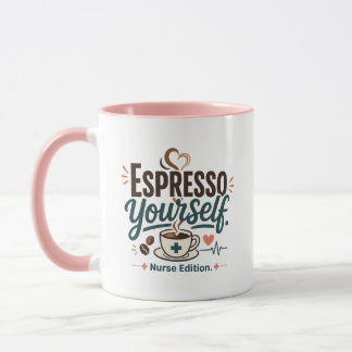 Taza Cumpleaños de Enfermera 'Exprésate'