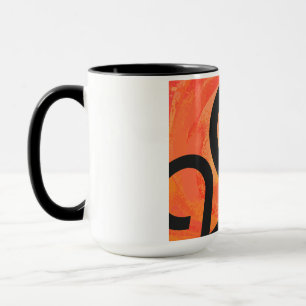 Taza Cumpleaños de la Década naranja