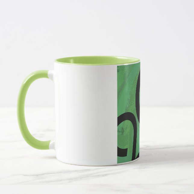 Taza Cumpleaños de la Década Verde (Izquierda)