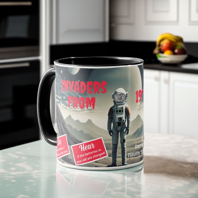 Taza Cumpleaños de tu Poster de cine de ciencia ficción (Subido por el creador)