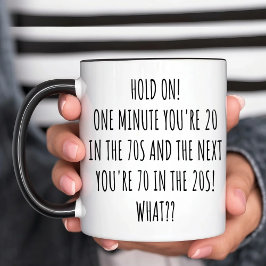 Taza Cumpleaños divertido 70