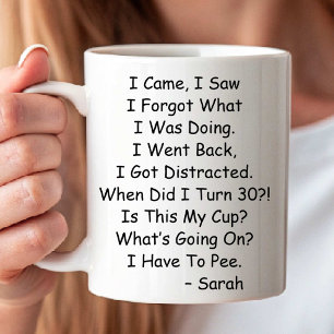 Taza Cumpleaños divertido de la mejor amiga cumpliendo 