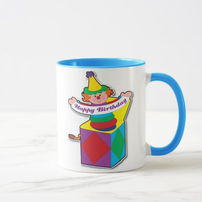 Taza Cumpleaños Jack en caja (Derecha)