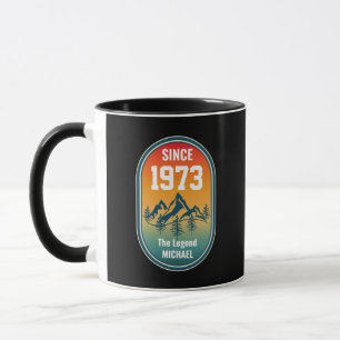 Taza Cumpleaños personalizado al estilo montañés legend