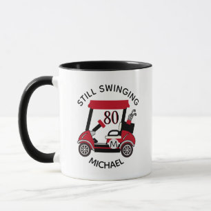 Taza Cumpleaños personalizado para carrito con monogram