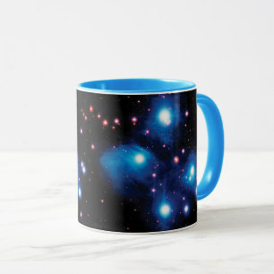 Taza Cúmulo estelar Pléyades Messier 45 Foto espacial d