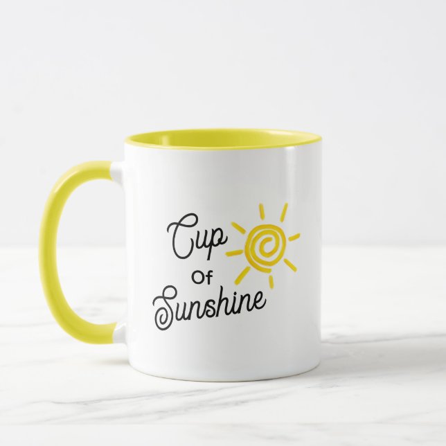 Taza Cup of Sunshine Summer Vibe Modern Mindfulness (Izquierda)