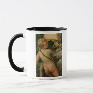 Taza Cupid, detalle de Venus y Adonis, 1580