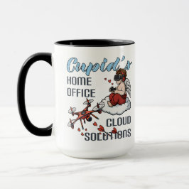 Taza Cupid’s Home Office, Drone Valentine’s Day
