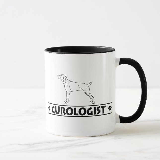 Taza Cur chistoso de la montaña (Derecha)