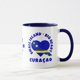 Taza CURAÇAO Mejor Mamá de Fútbol Personalizada