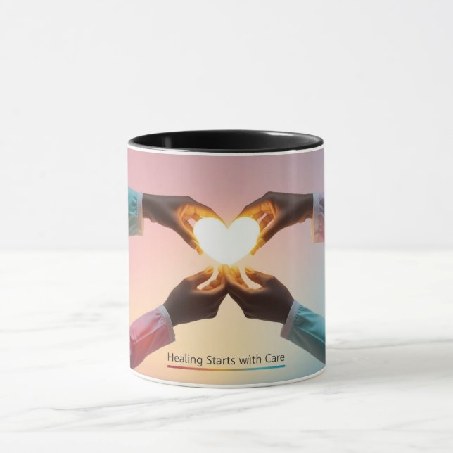 Taza Curar tu día con cada sip (Centro)