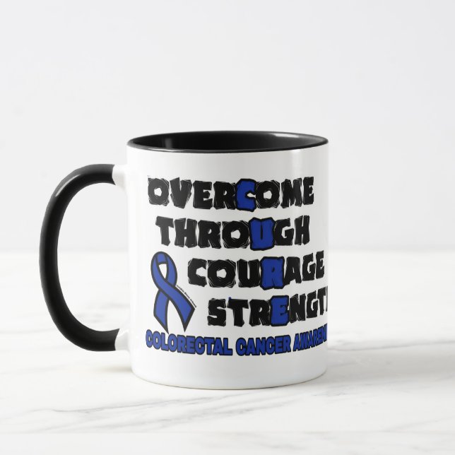 Taza CURE...Cáncer colorrectal (Izquierda)