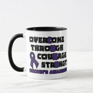 Taza CURE... Crohn's Mug