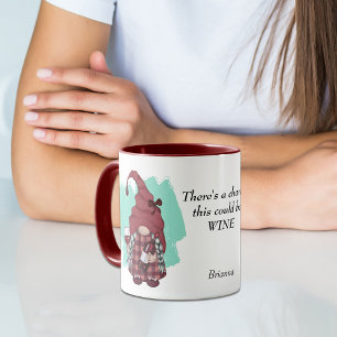 Taza Curioso Gnome Esto Podría Ser Vino