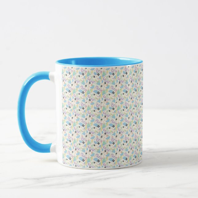 Taza Custom All-Over Print Geometric Pattern Coffee Mug (Izquierda)