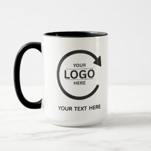 Taza Custom Business Brand Logo