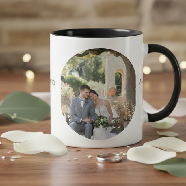 Taza Custom Couple Photo Mug – Personalized Romantic  (Subido por el creador)