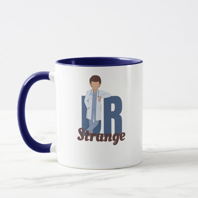 Taza Custom Doctor Name Mug – Personalized DR gift (Izquierda)
