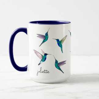 Taza Custom Hummingbirds Mug