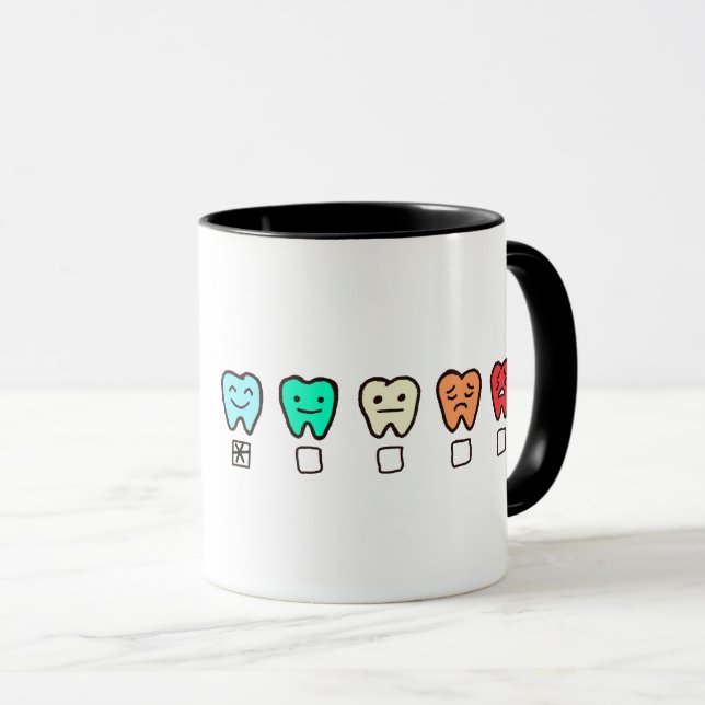 Taza Custom Name Mug – Personalized Dental Gift (Anverso derecho)