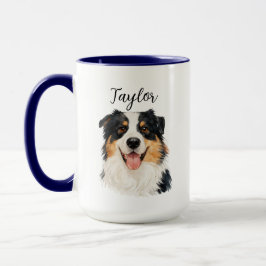 Taza Custom Pet from Photo & Name – Personalized Dog