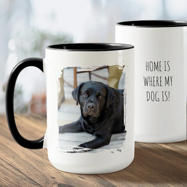 Taza Custom Pet Photo Coffee Mug Dog Lover Gift Modern (Subido por el creador)