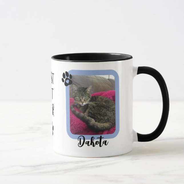 Taza Custom Photo Best Cat Ever (Derecha)
