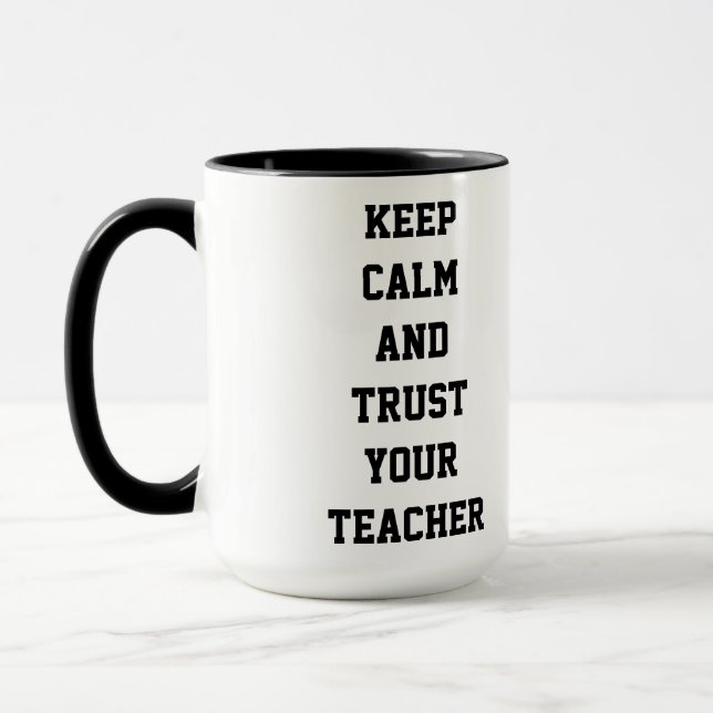 Taza Custom Teacher Gift Mug  (Izquierda)