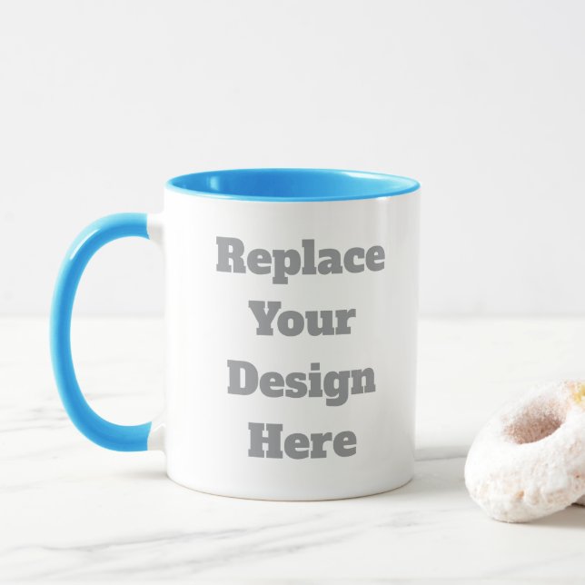 Taza Custom Wedding Gift – Create Your Own Personalized (Con donut)