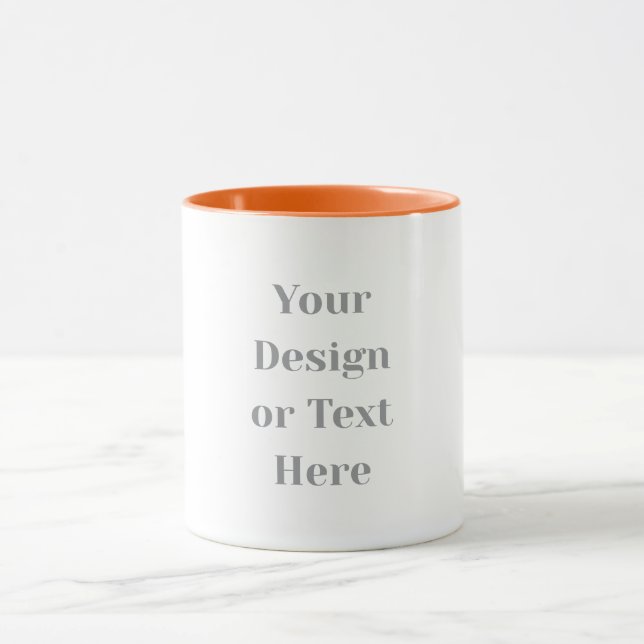 Taza Customizable Your Design or Text Here Personalized (Centro)